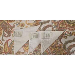 Pottery Barn Paisley Placemats Set of 4